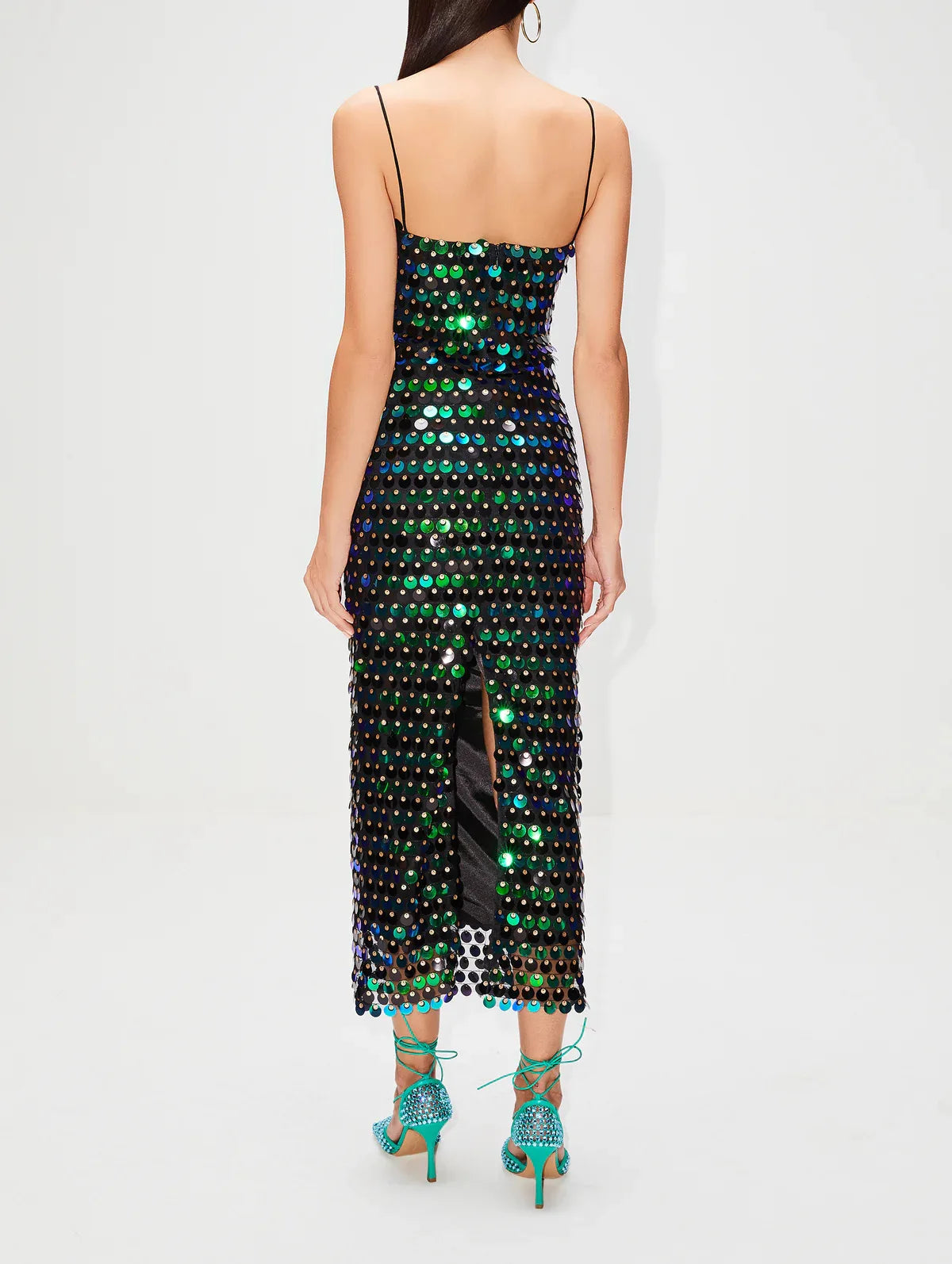 Modista Sparkling Slim Sequin Dresses