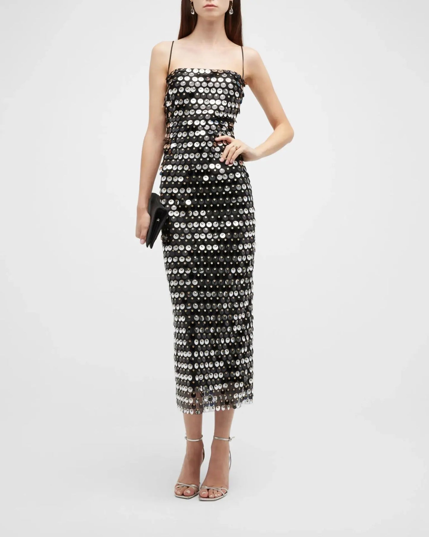 Modista Sparkling Slim Sequin Dresses