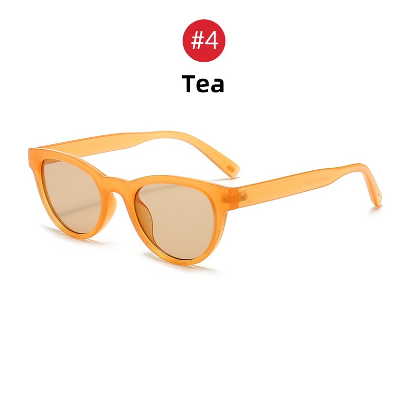 Solar Pepe Cat Eye Sunglasses Leopard Frame Retro