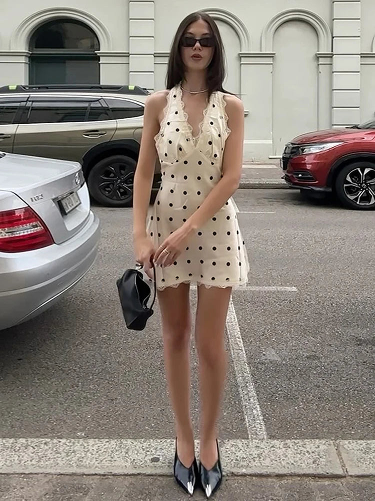 Speckled Print Dress