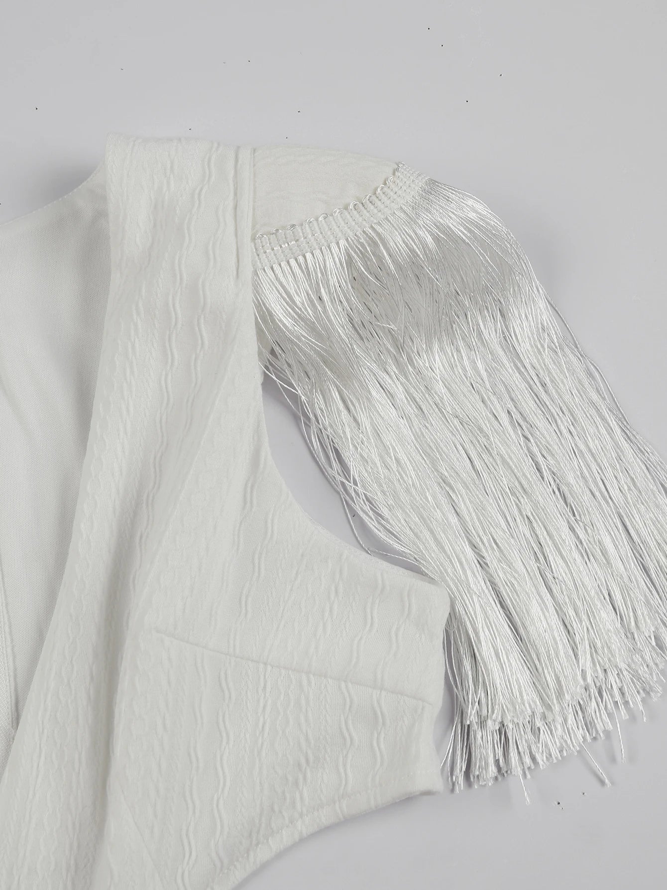 Long Dress with Tassels