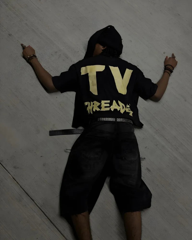 ASF WEIRD Rock Hip-hop T-shirt