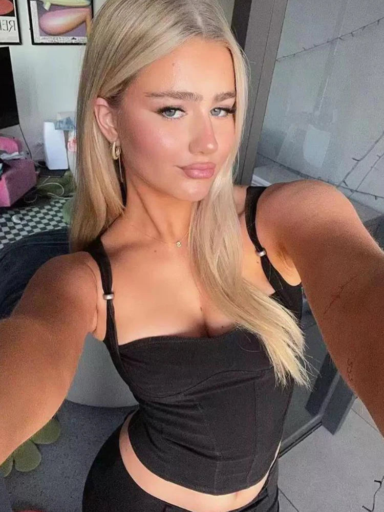 TomBu Two Pieces Set Cropped