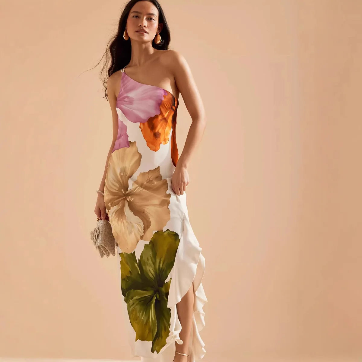 Edge Long Dress