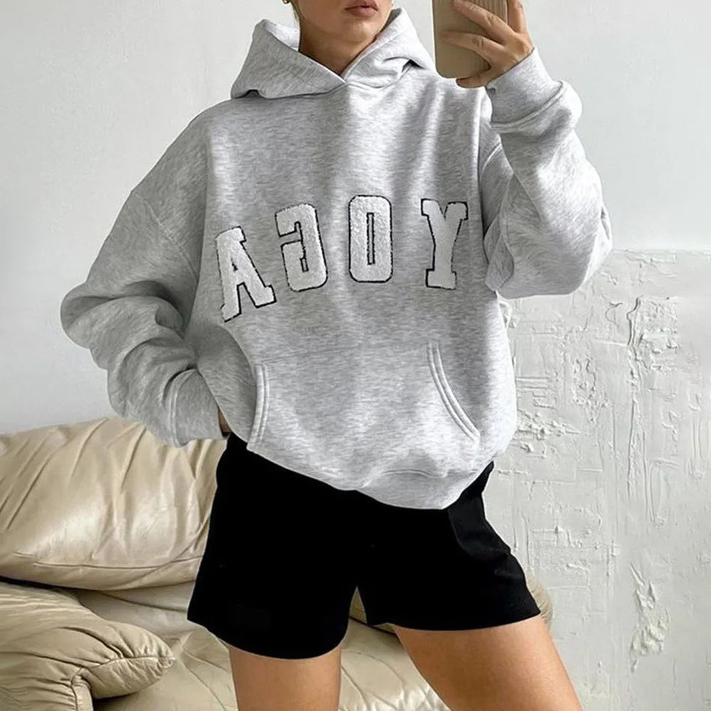 YOGA Loose Sports Hoodie