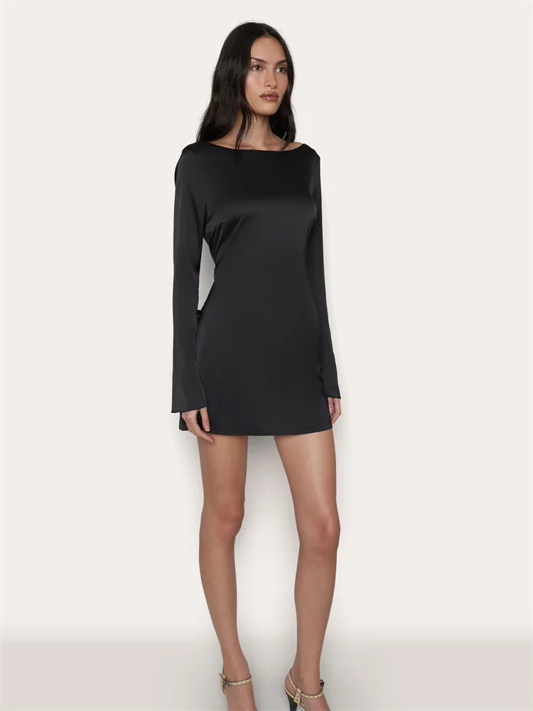 Aventura Satin Dress