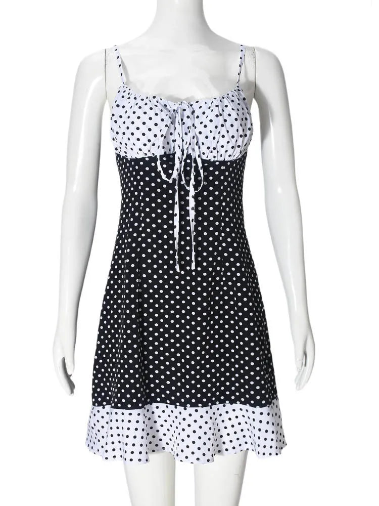Polka Dot spaghetti strap Dress