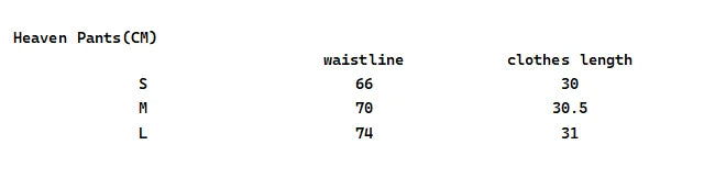 Heaven print faux two-piece shorts