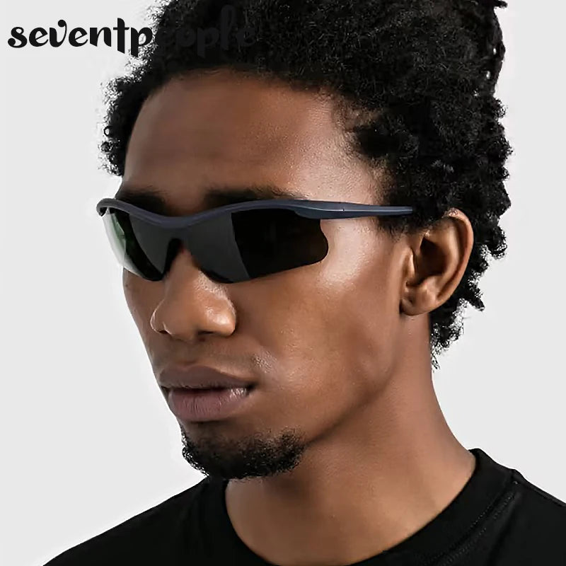 Semi-Rimless Sunglasses