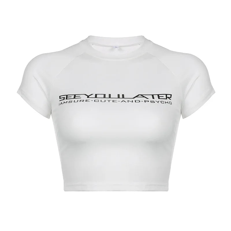 High Street Y2K Girls Tight Top