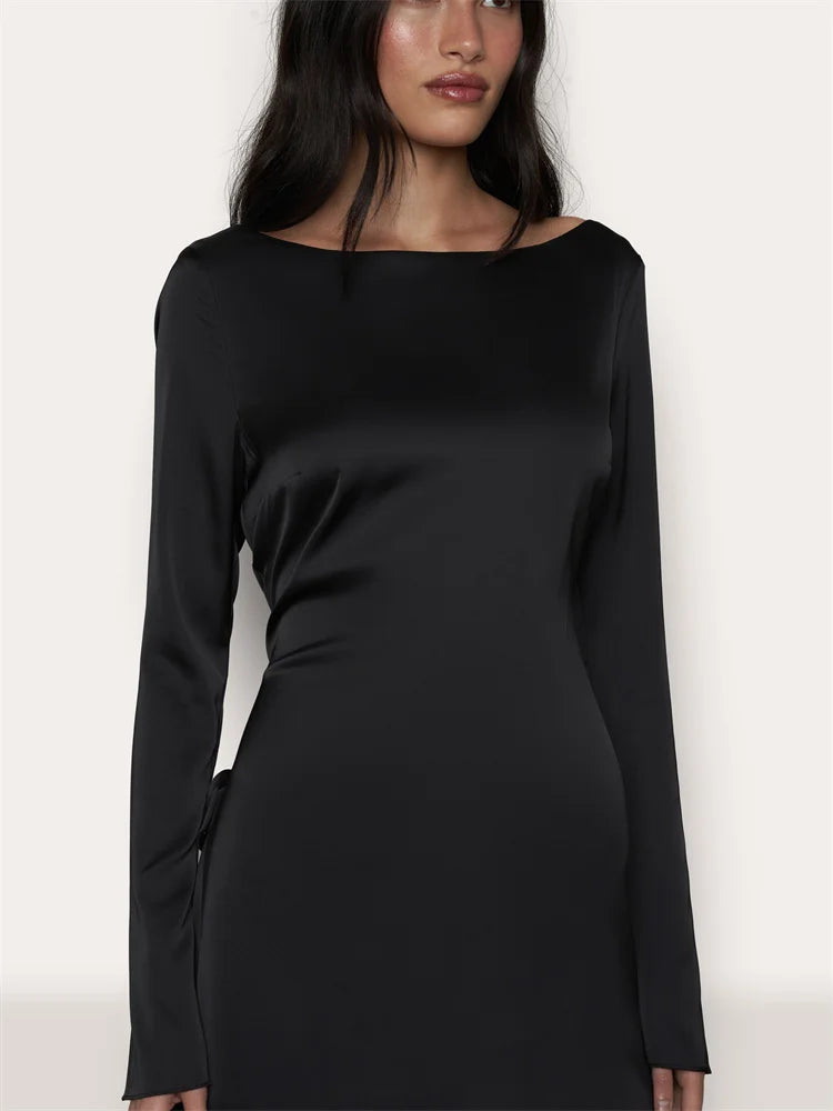Aventura Satin Dress