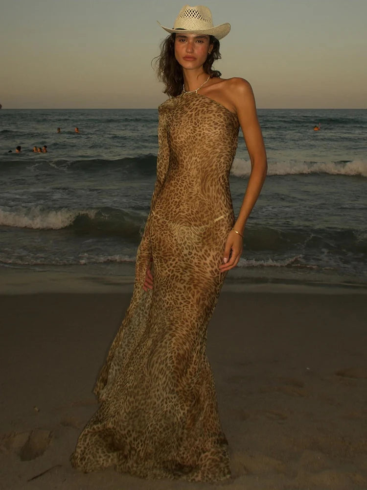 Leopard Maxi Dress