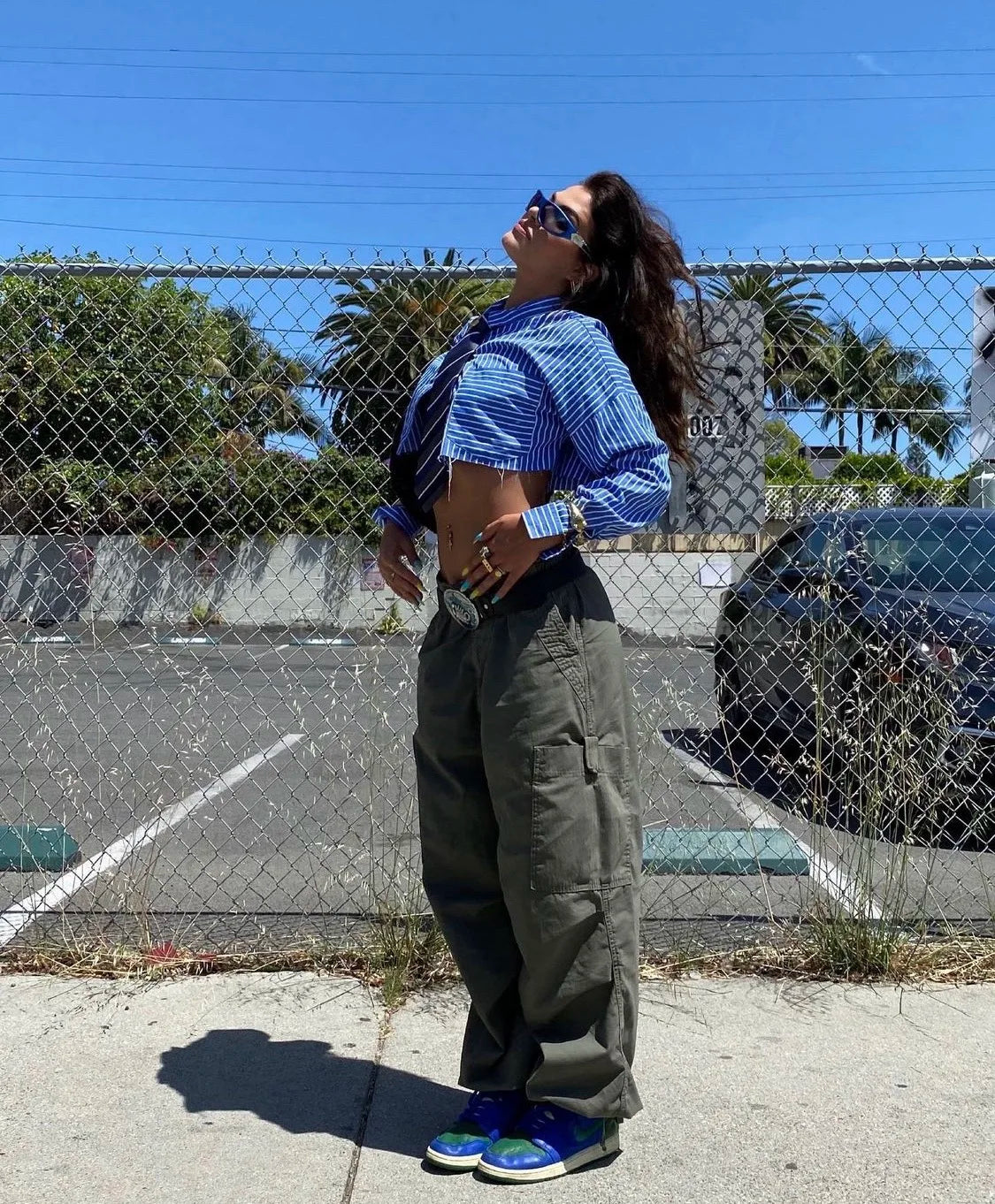 JL wide-leg trousers