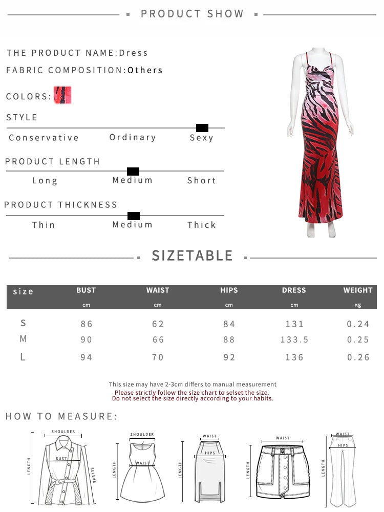 Elena Gradient Tiger Stripe Dress