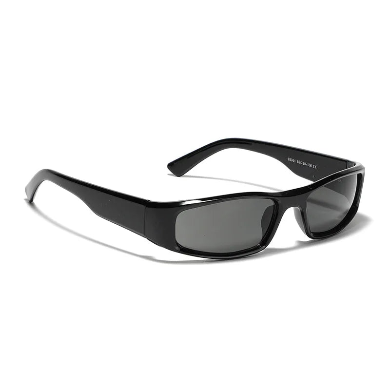 Y2K Future Millennium oval Sunglasses