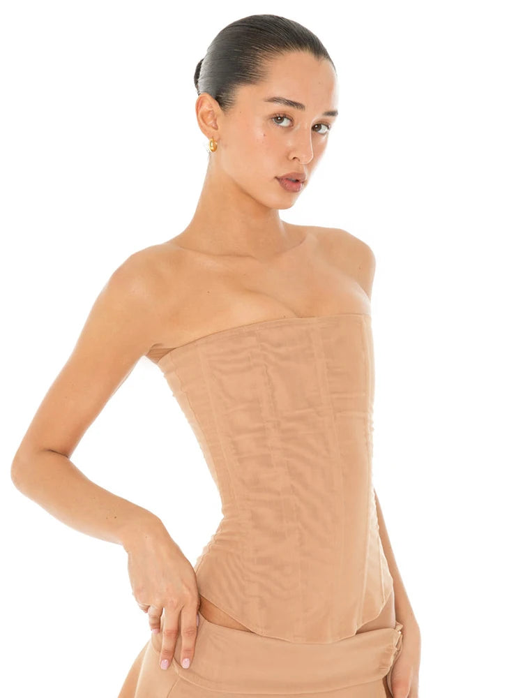 Honey Strapless Top