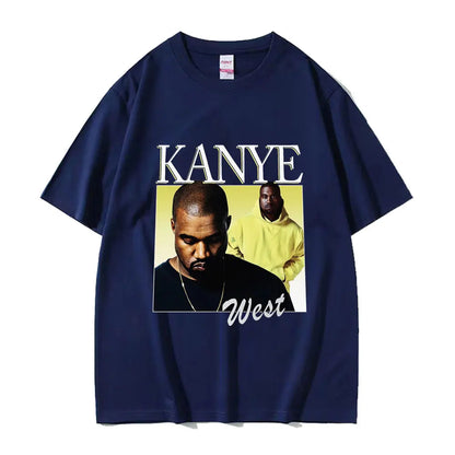 Old Timer Kanye West Graphic Print Tee Shirt