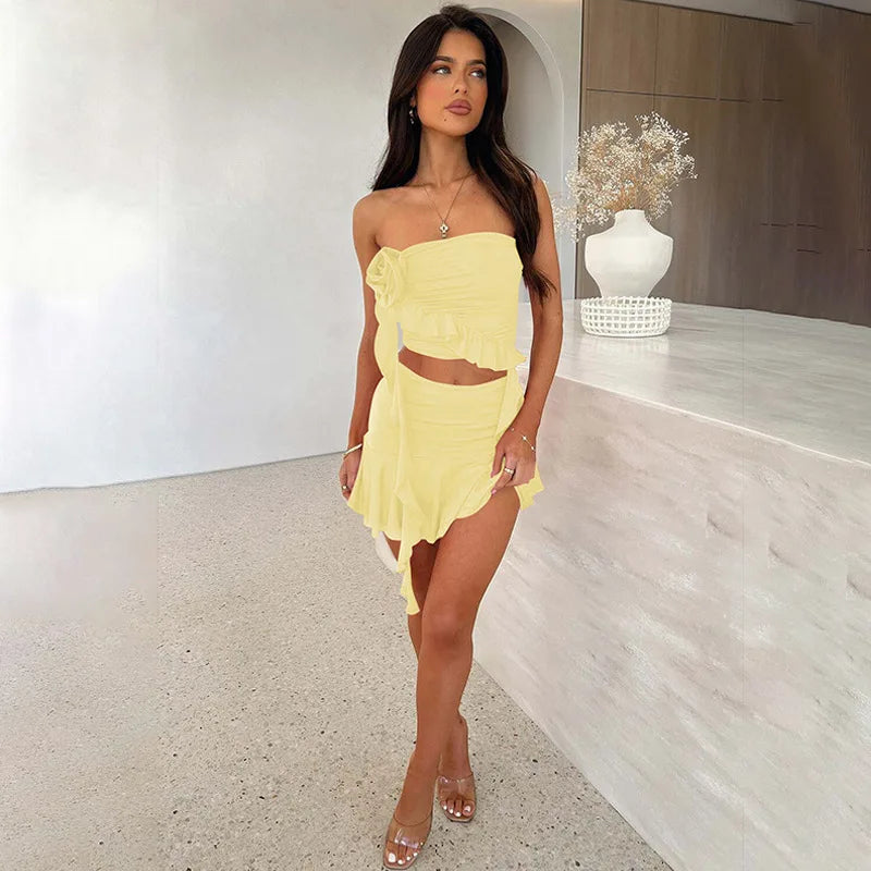 Sophie Top and Skirt Co-ord Set