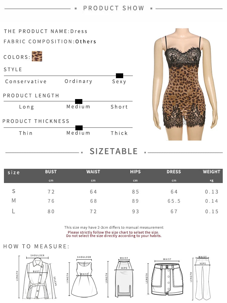 Leopard Print Dress