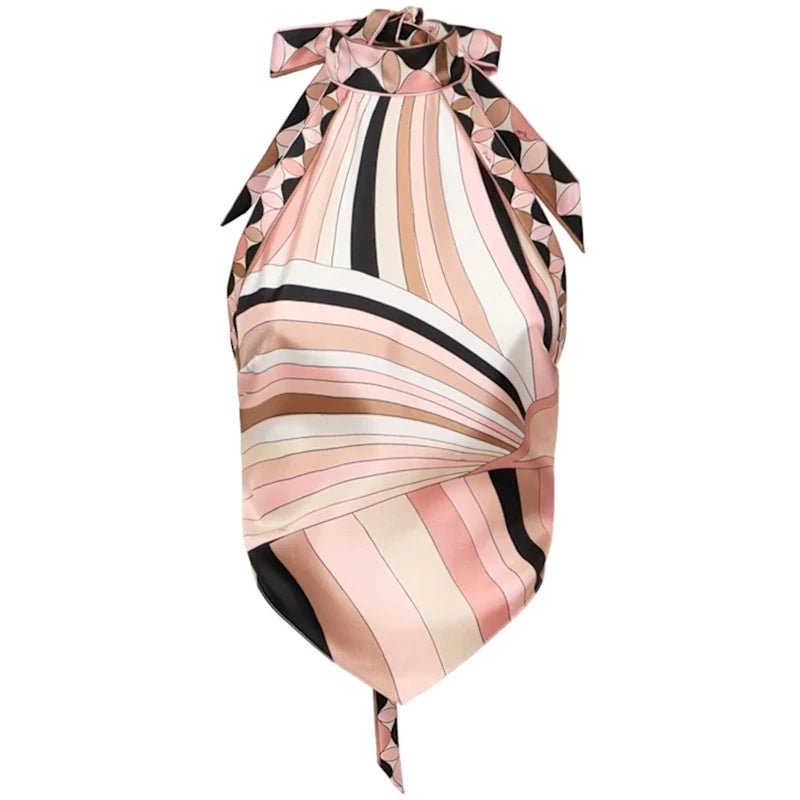 Bambi Short /Skirt/ Halter Tank Top Set