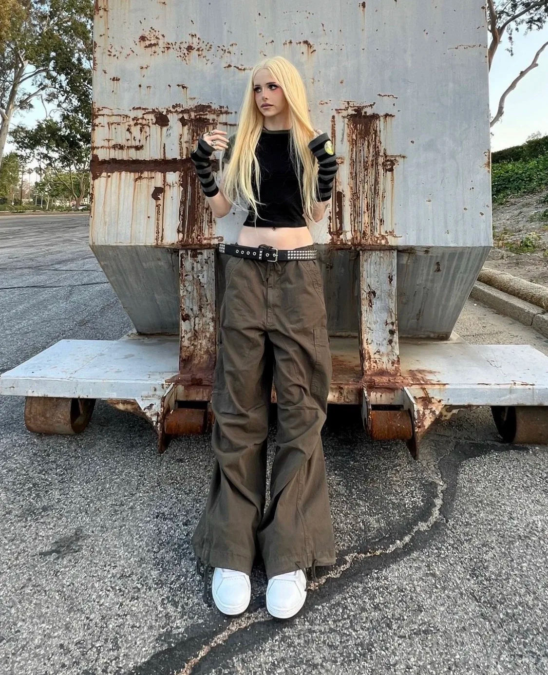 Jaded London wide-leg trousers
