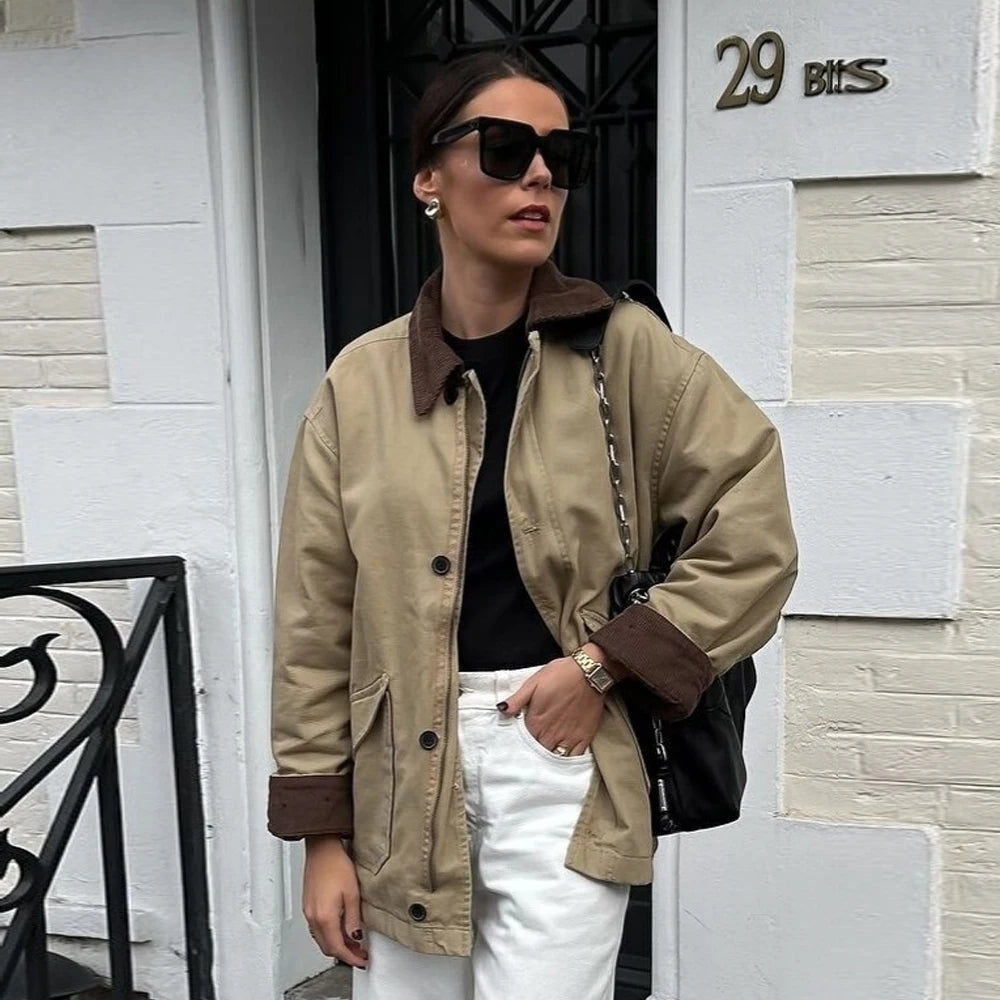 Sally Khaki Coats
