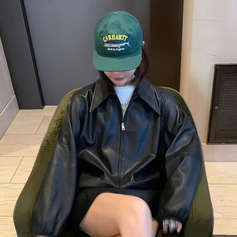 Ins Tuna Flat Brim Baseball Cap