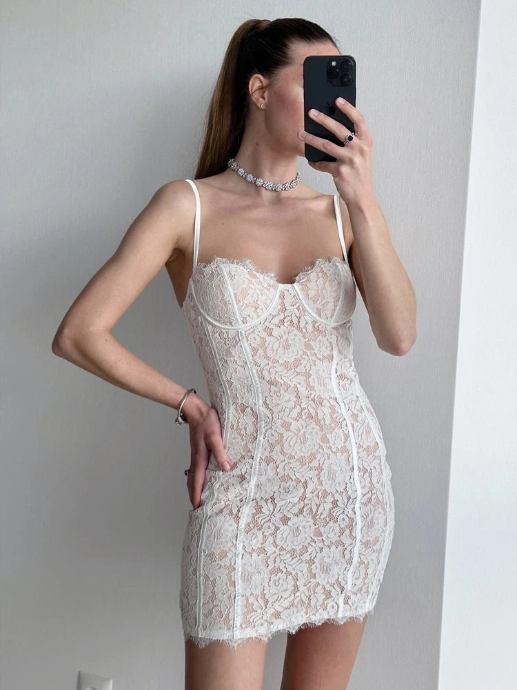 Lilac Lace Dress
