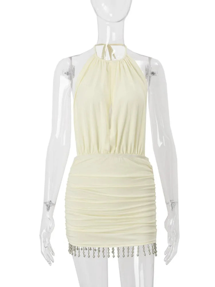Tassel Sexy Mini Dress