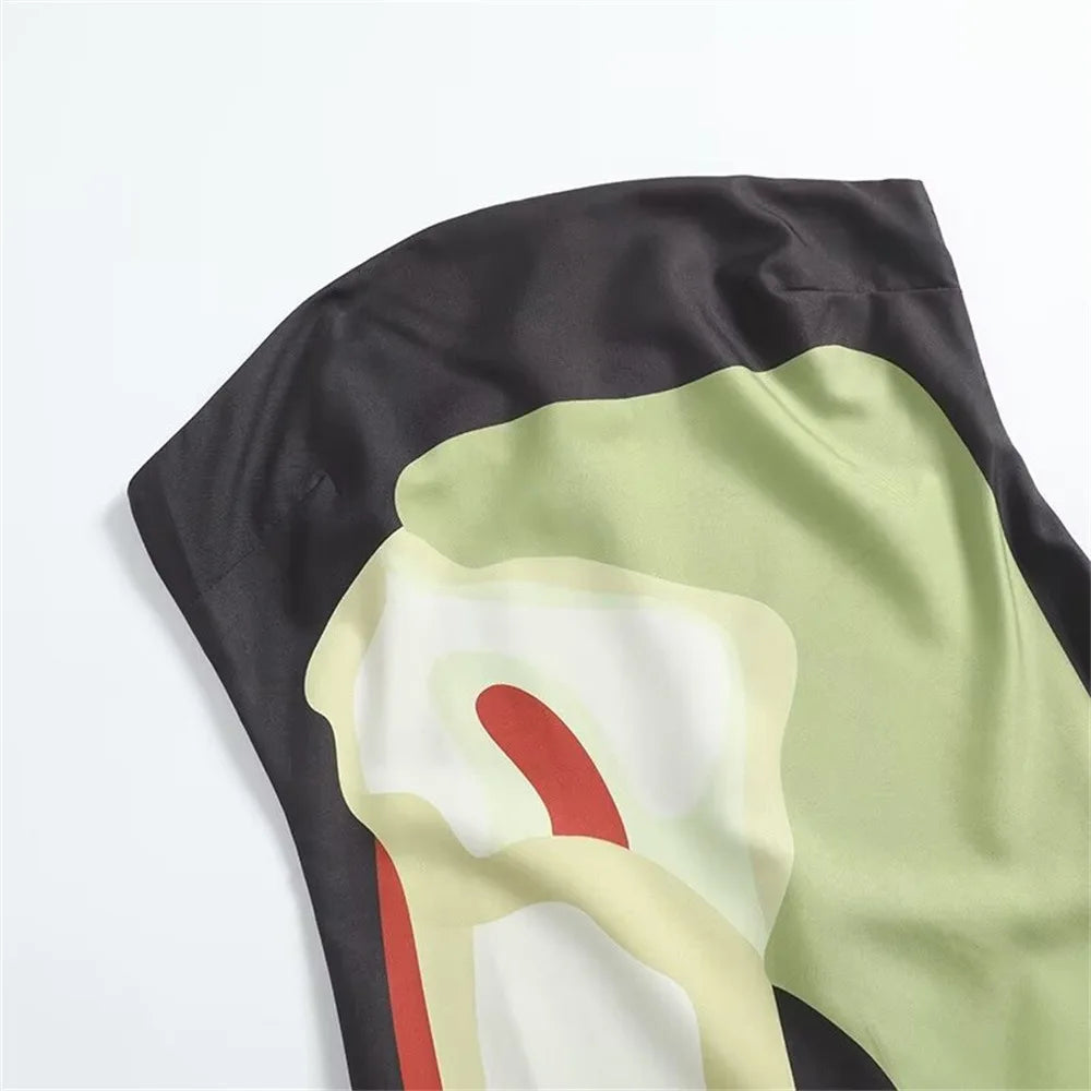 Olive Strapless Off Shoulder Dress