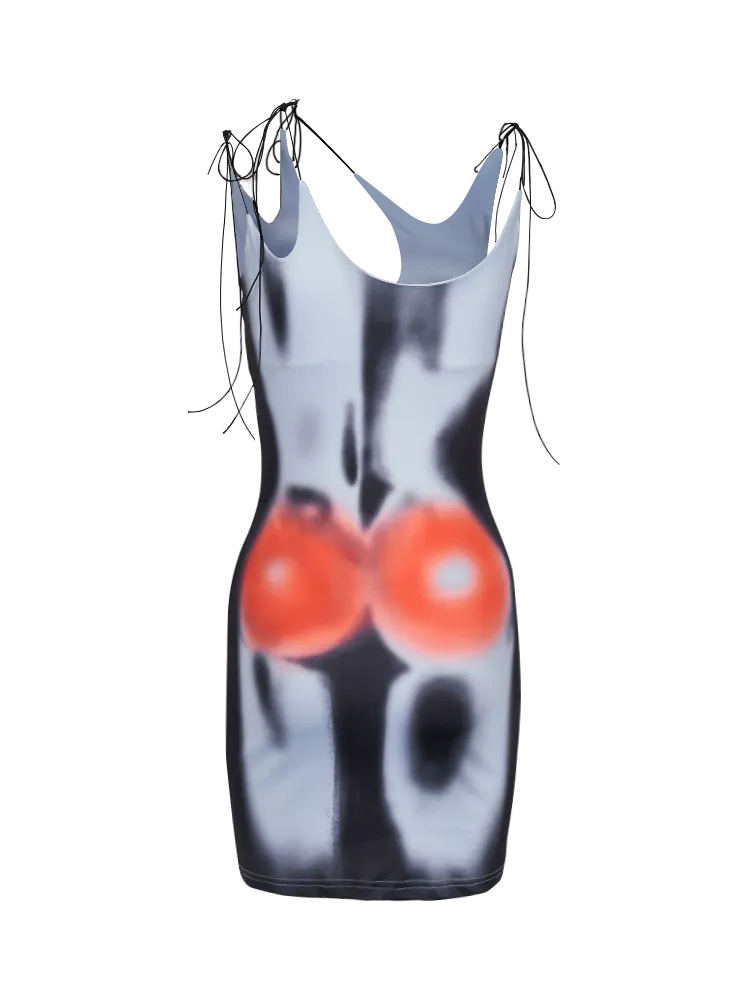Brandy Y2K Oblique Sexy Dress