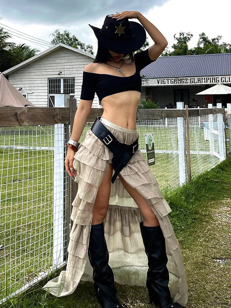 Midnight Music Festival Fashion Simple Chic Bottoms