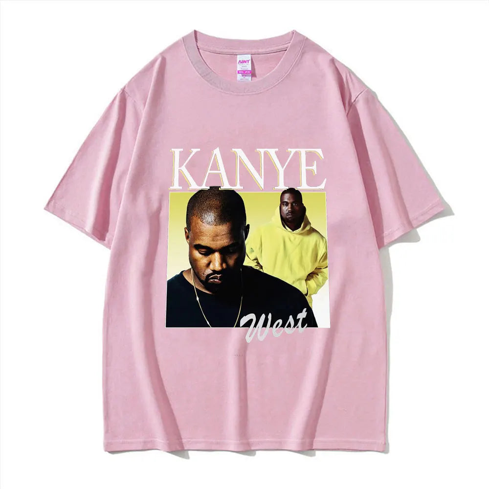 Old Timer Kanye West Graphic Print Tee Shirt