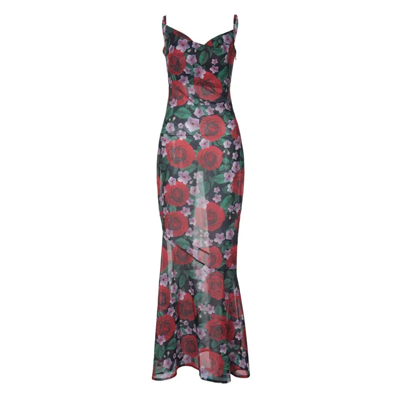 Guapita Flor Long Dress