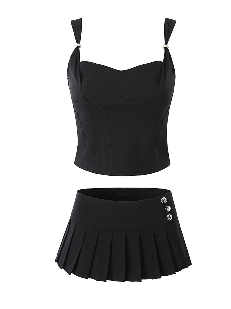 TomBu Two Pieces Set Cropped