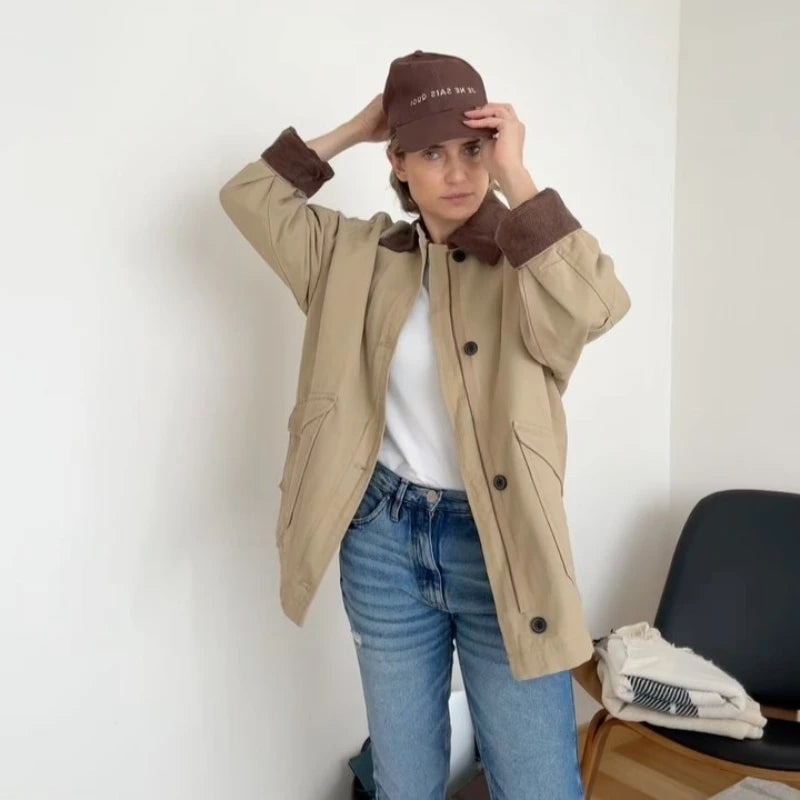 Sally Khaki Coats