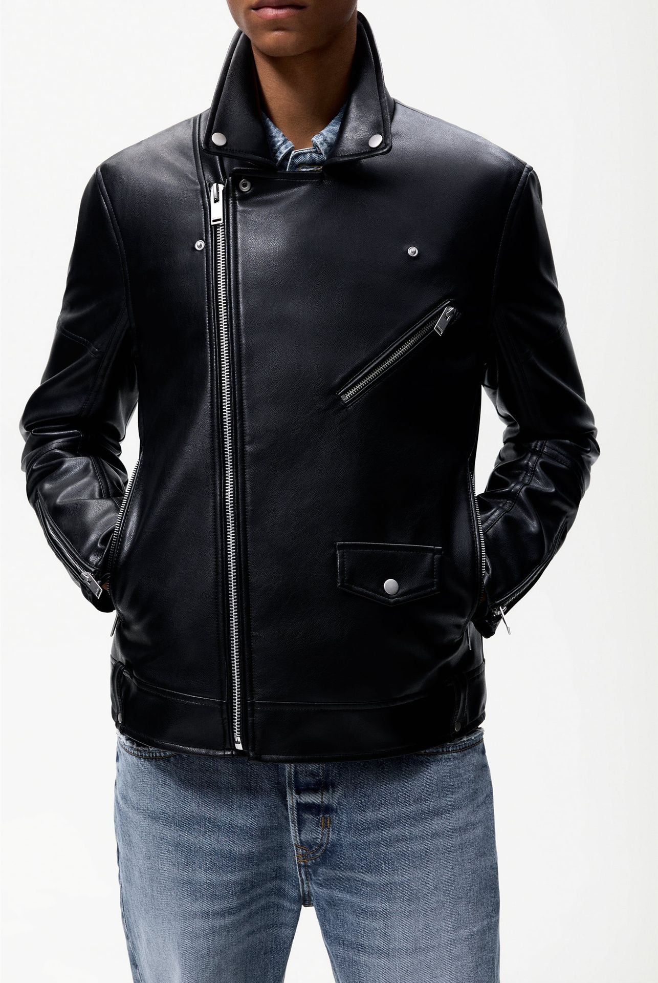Thomas Jacket Faux Leather