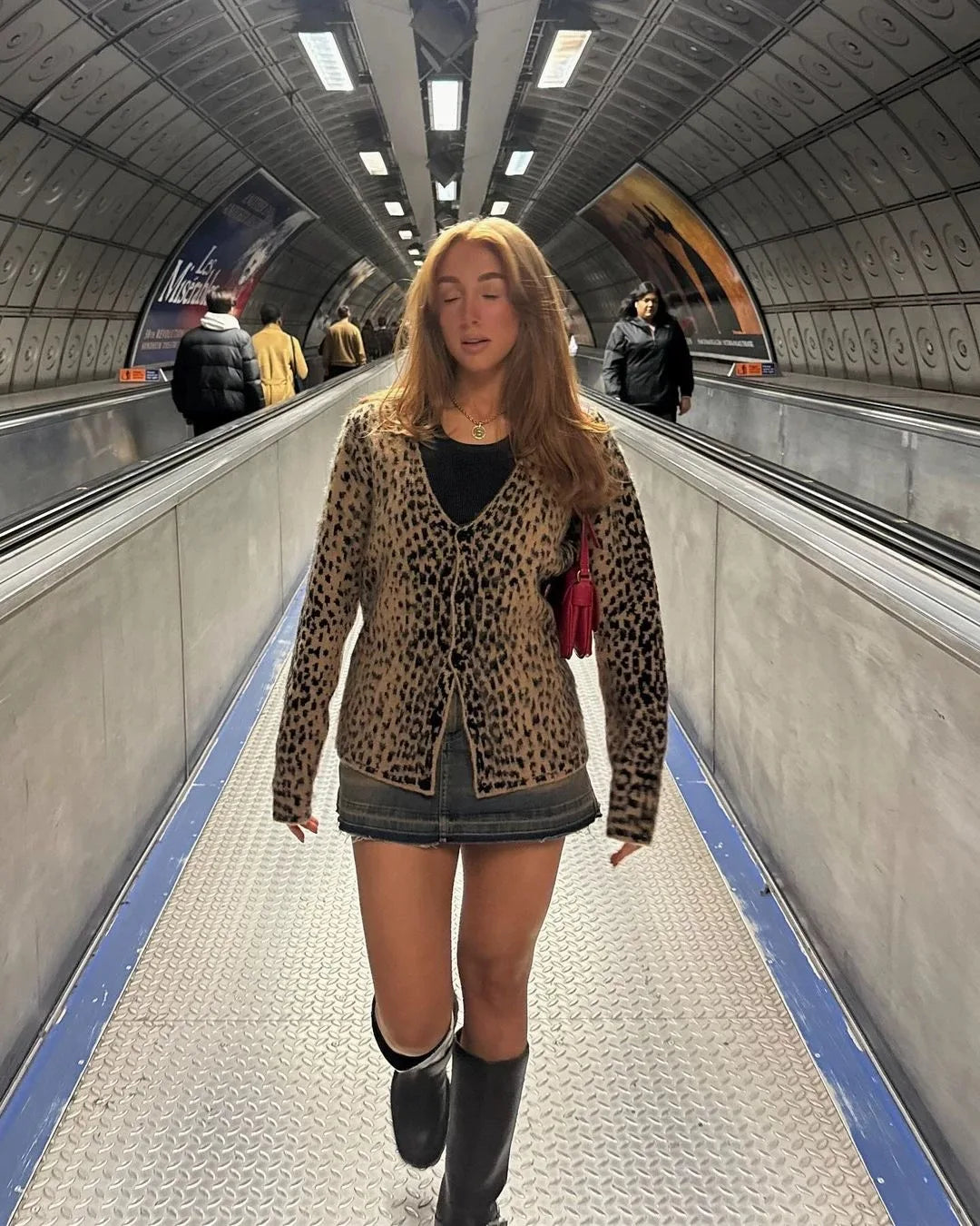 jaded london leopard cardigan