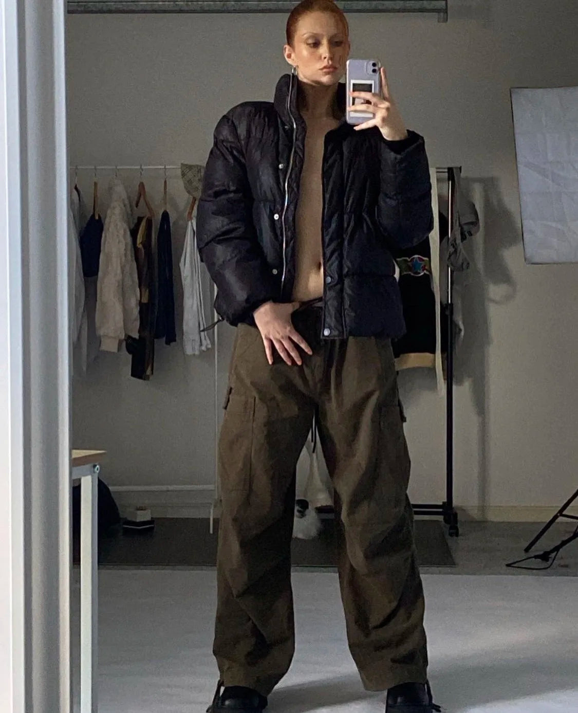 JL wide-leg trousers