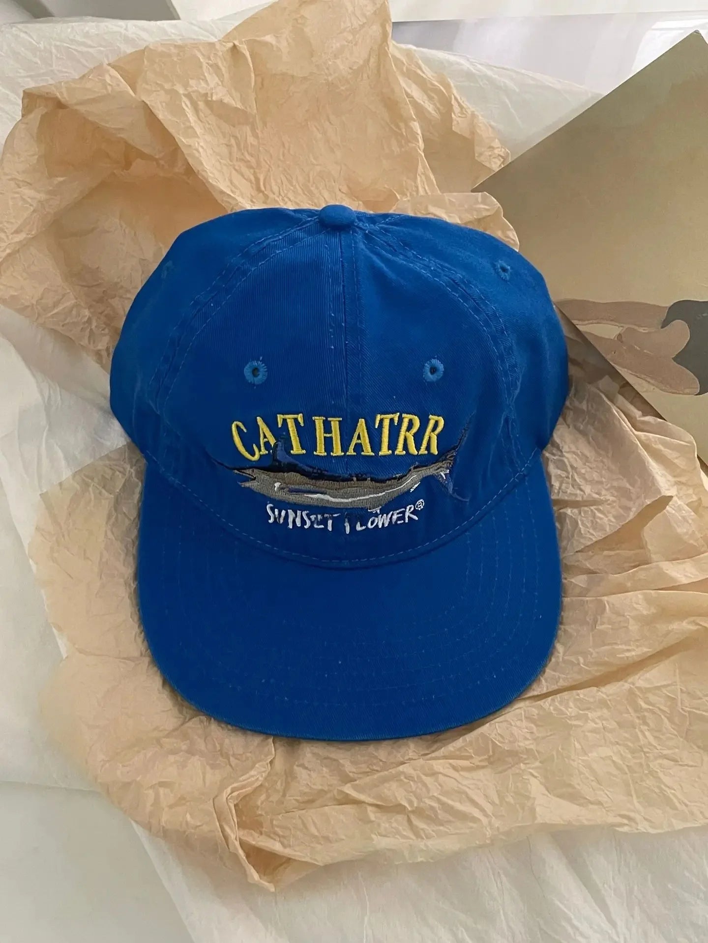 Ins Tuna Flat Brim Baseball Cap