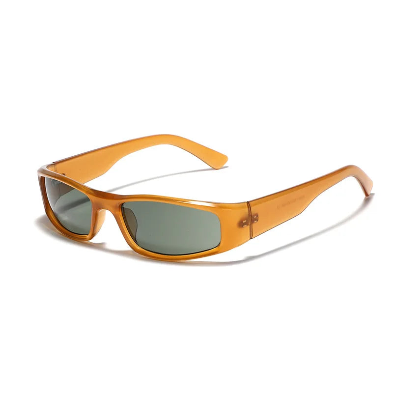 Y2K Future Millennium oval Sunglasses