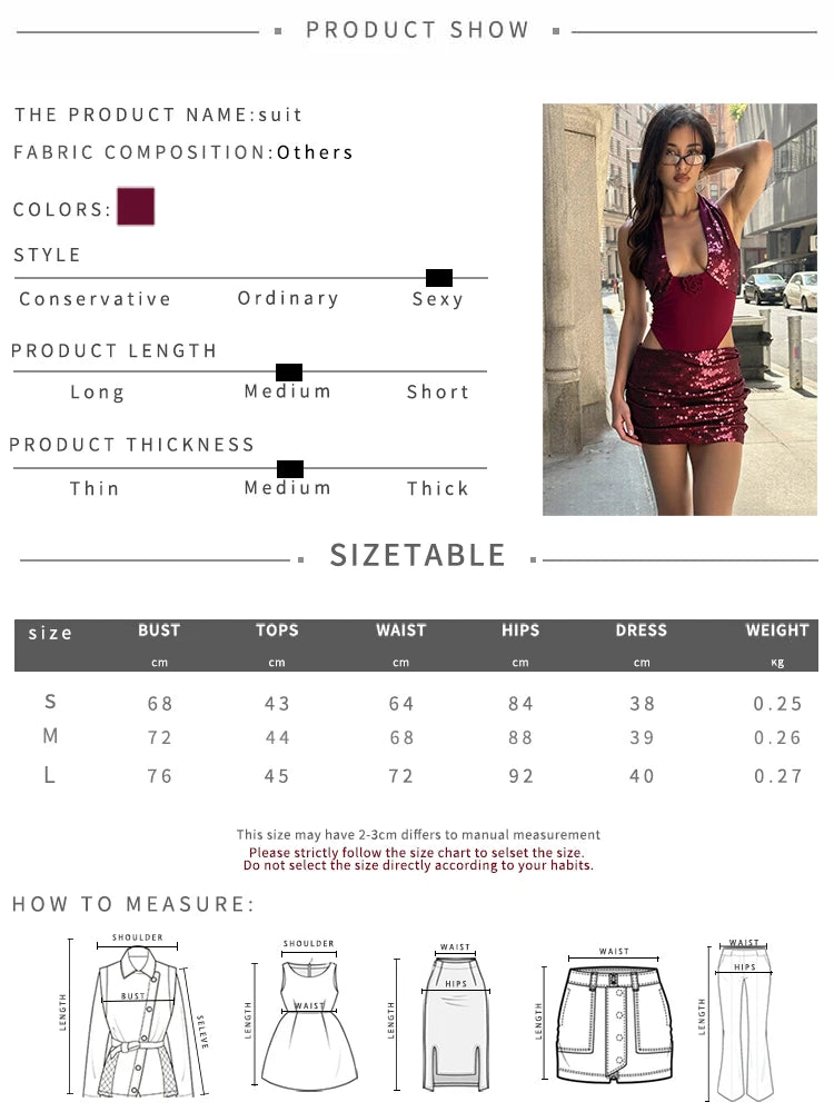 Pandora Sequins 2-Piece Set