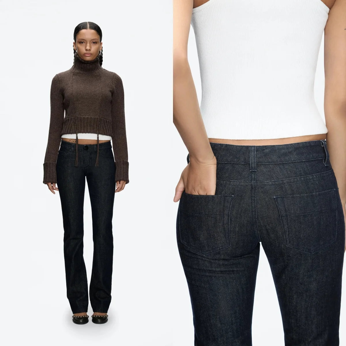 French Wide-Leg Pants