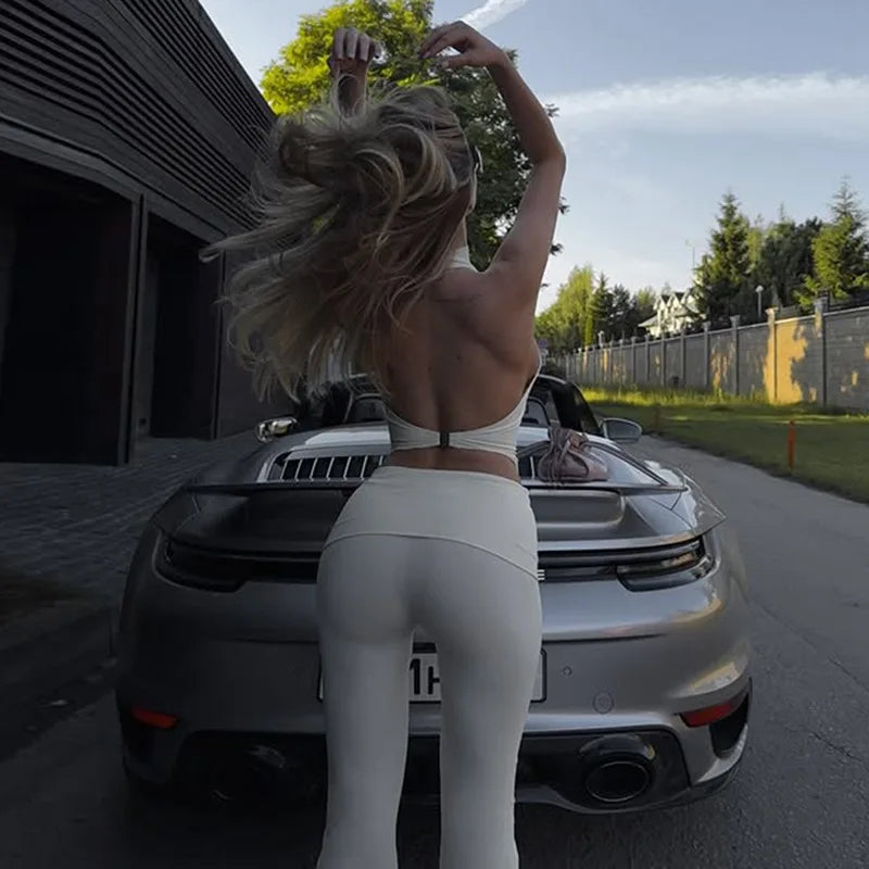 Top and Flare Pant 2 Piece Set