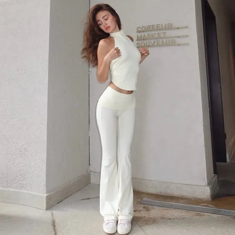 Top and Flare Pant 2 Piece Set