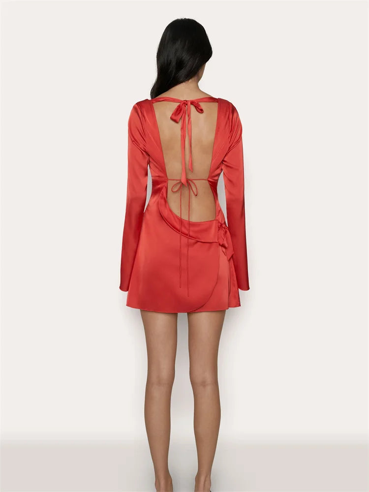 Aventura Satin Dress