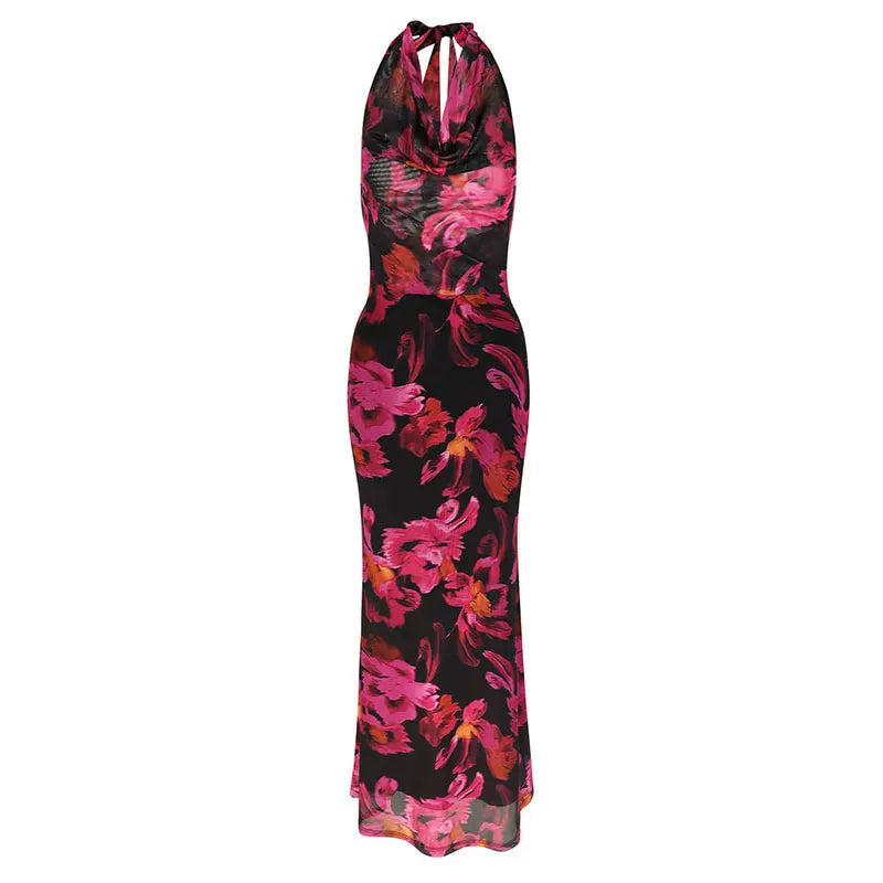 Floral Casual Slim Dress