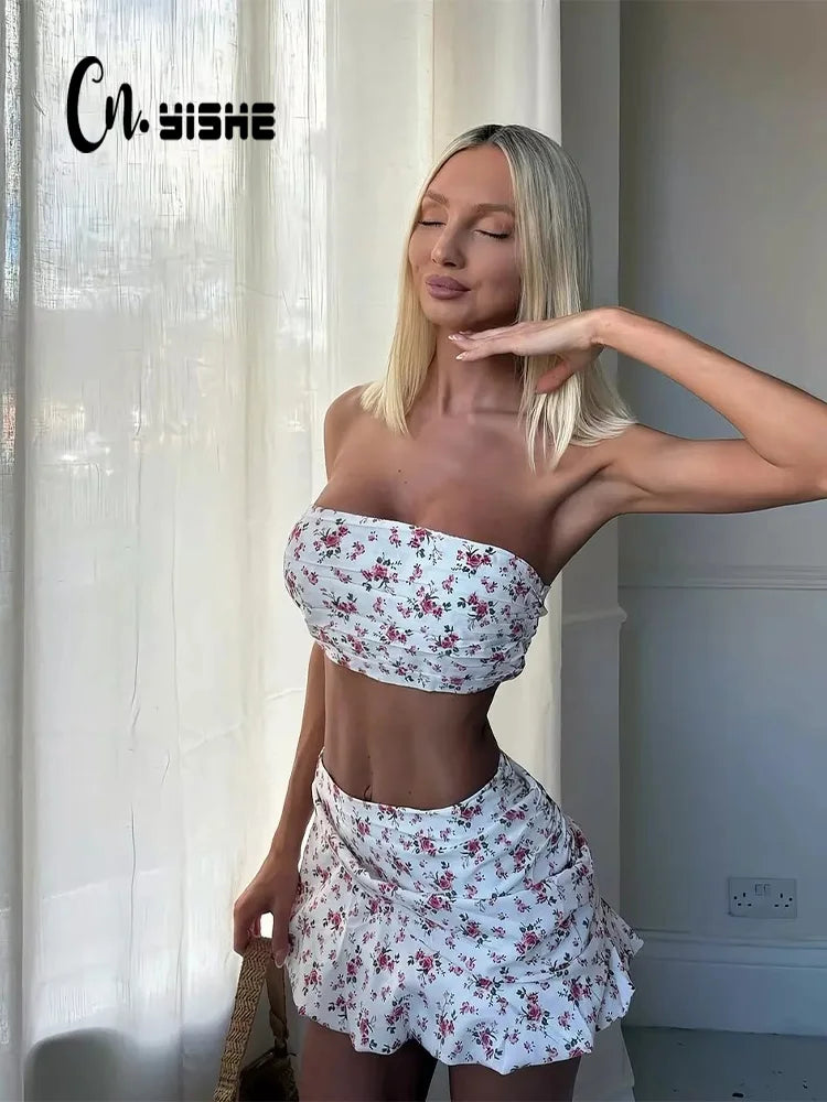 Serene Wonder 2-Piece Top + Skirt