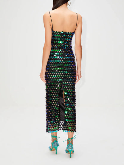 Modista Sparkling Slim Sequin Dresses