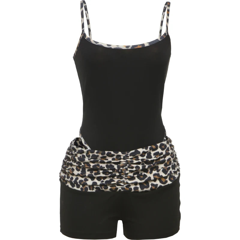 Lux Sexy Leopard Women 2 Piece Set